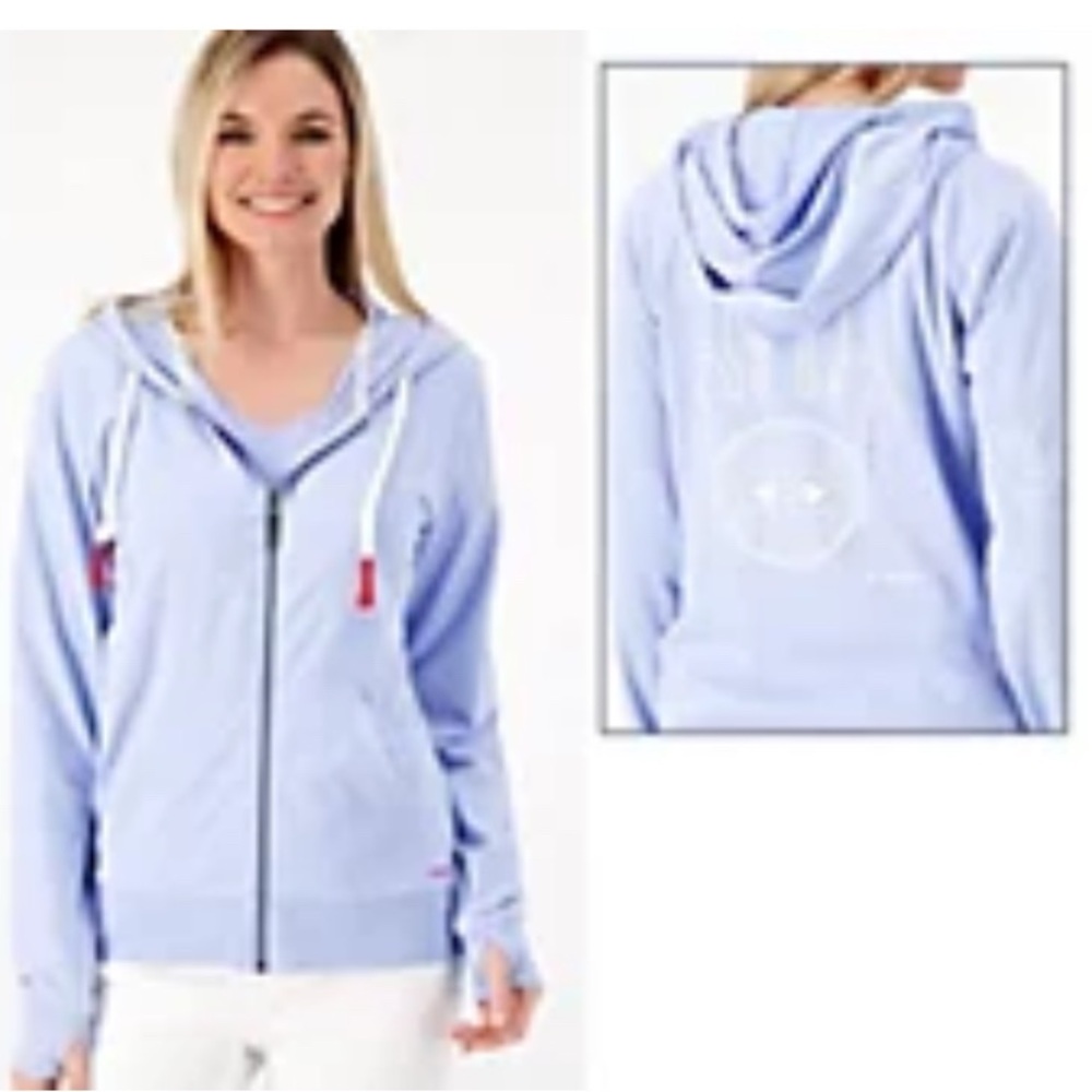Serenity Light Blue Hoodie by Peace Love World